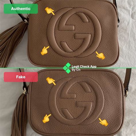 replica gucci soho shoulder bag|How to Spot a FAKE GUCCI Bag .